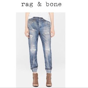 Bundle: Rag & Bone printed denim lounger jogger